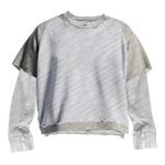 DISTRESSED DOUBLE SHIRT
