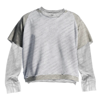 DISTRESSED DOUBLE SHIRT