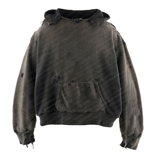 DISTRESSED HOODIE
