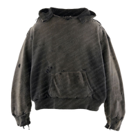 DISTRESSED HOODIE