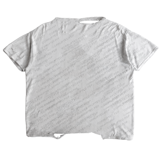 VINTAGE DISTRESSED WHITE T