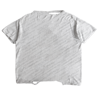 VINTAGE DISTRESSED WHITE T