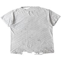 VINTAGE DISTRESSED WHITE T
