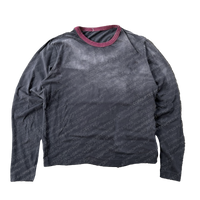 COLORED COLLAR LONG SLEEVE