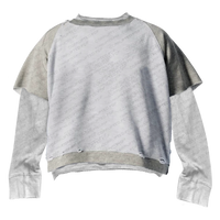 DISTRESSED DOUBLE SHIRT